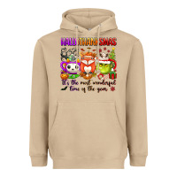 Mushroom hallothanksmas its the most wonderful time of the Heavyweight Hoodie - texasbilliewilder