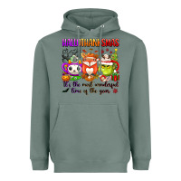 Sage hallothanksmas its the most wonderful time of the Heavyweight Hoodie - texasbilliewilder