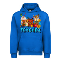 Cobalt Teacher Coffee Cups Urban Hoodie - FaDigitalArtStudio