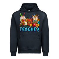 Navy Teacher Coffee Cups Urban Hoodie - FaDigitalArtStudio