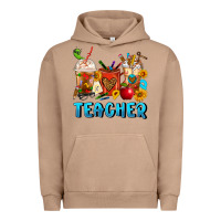 Pigment Burro Teacher Coffee Cups Urban Hoodie - FaDigitalArtStudio