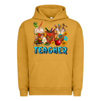 Pigment Peanut Butter Teacher Coffee Cups Urban Hoodie - FaDigitalArtStudio
