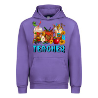 Tulip Teacher Coffee Cups Urban Hoodie - FaDigitalArtStudio
