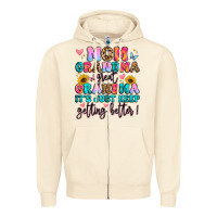 Sandshell mom grandma great grandma it's just keeps getting Zipper Hoodie - Artiststas