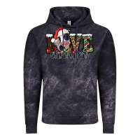 Cloud Black love Christmas cow Vintage Hoodie - Jasminsmagicworld