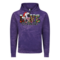 Cloud Purple love Christmas cow Vintage Hoodie - Jasminsmagicworld