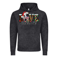 Vintage Black love Christmas cow Vintage Hoodie - Jasminsmagicworld