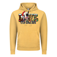 Vintage Mustard love Christmas cow Vintage Hoodie - Jasminsmagicworld