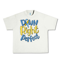 Pistachio down right perfect Urban Heavy Tee - MaliasSmallBusiness