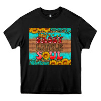 Black sassy little soul Heavy Core Tee - HRA Design Shop