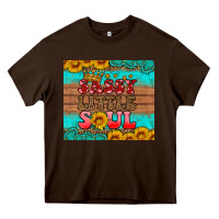 Chocolate Brown sassy little soul Heavy Core Tee - HRA Design Shop