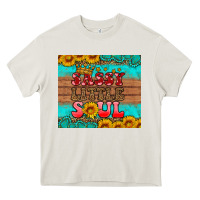 Cream sassy little soul Heavy Core Tee - HRA Design Shop