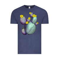 Vintage Denim Opunthia Santa Rita Cacti Vintage Tee - LillyAllenDesigns