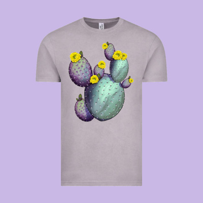 Opunthia Santa Rita Cacti Vintage Tee Designed By Lillyallendesigns