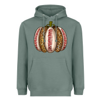 Sage Baseball Pumpkin Heavyweight Hoodie - texasbilliewilder