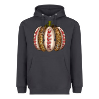 Smoke Baseball Pumpkin Heavyweight Hoodie - texasbilliewilder