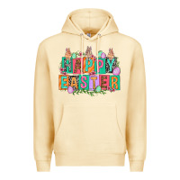 Pina Colada Happy Easter with plate letters Easter Day Premium Hoodie - HowdyJamesFarm