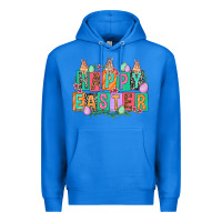 True Royal Happy Easter with plate letters Easter Day Premium Hoodie - HowdyJamesFarm