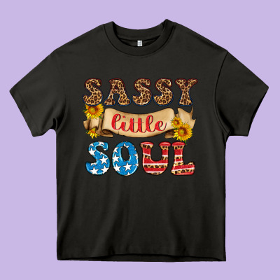 Sassy Little Soul Heavy Core Tee Designed By Hra Design Shop