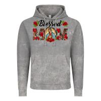 Cloud Rock blessed mom lady of guadalupe Vintage Hoodie - BarkalooDesign