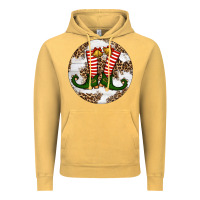 Vintage Mustard Elf Shoes Christmas Vintage Hoodie - RanaPortraitStore