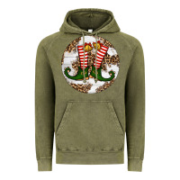 Vintage Olive Elf Shoes Christmas Vintage Hoodie - RanaPortraitStore