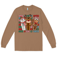 Toasted Coconut have a cup of cheer Long Sleeve Tee - MaliasSmallBusiness