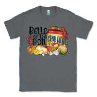 Charcoal Heather belle of the boil crab oil Classic Tee - MaliasSmallBusiness