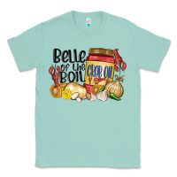 Seafoam belle of the boil crab oil Classic Tee - MaliasSmallBusiness