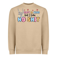 Mushroom soft and kind but i take no shit Heavyweight Sweatshirt - MaliasSmallBusiness