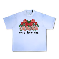 Grape Ice chingona every damn day Urban Heavy Tee - MaliasSmallBusiness
