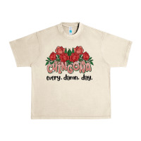 Sandshell chingona every damn day Urban Heavy Tee - MaliasSmallBusiness