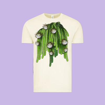 Selenicereus Cactus Vintage Tee Designed By Lillyallendesigns