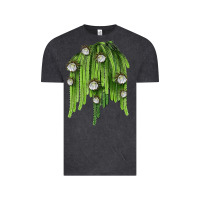 Vintage Black Selenicereus Cactus Vintage Tee - LillyAllenDesigns