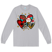 Moon Dust heart  wood slice ornament Long Sleeve Tee - JahusDesignShop