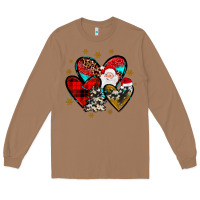 Toasted Coconut heart  wood slice ornament Long Sleeve Tee - JahusDesignShop