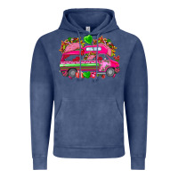 Vintage Denim valentines day tacos truck Vintage Hoodie - NancyCooperArtShop