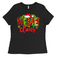 Black Christmas meme claus Ladies Tee - FaDigitalArtStudio