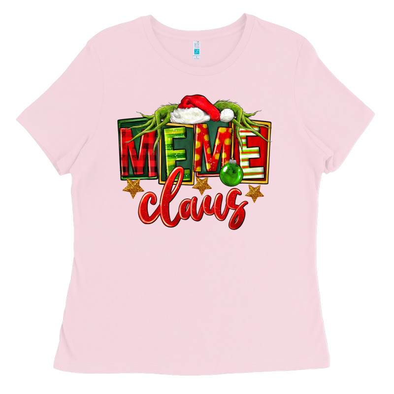 Christmas Meme Claus Ladies Tee by FaDigitalArtStudio | Teevron