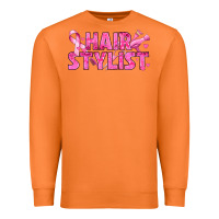 Carrot Breast Cancer hair stylist Premium Sweatshirt - texasbilliewilder