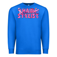 True Royal Breast Cancer hair stylist Premium Sweatshirt - texasbilliewilder