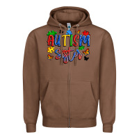 Chestnut autism sister Zipper Hoodie - Artiststas