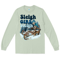 Matcha sleigh girl sleigh skeleton Long Sleeve Tee - NancyCooperArtShop