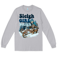 Moon Dust sleigh girl sleigh skeleton Long Sleeve Tee - NancyCooperArtShop