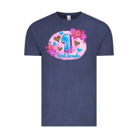 Vintage Denim back to school flowers first grade 3200x2400 Vintage Tee - AdoDesignShop