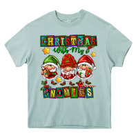 Arona christmas with my gnomies Heavy Core Tee - FaDigitalArtStudio