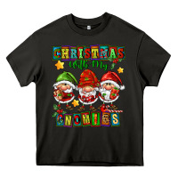 Asphalt christmas with my gnomies Heavy Core Tee - FaDigitalArtStudio