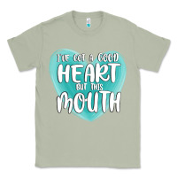 Matcha i have got a good heart but this mouth Classic Tee - MaliasSmallBusiness