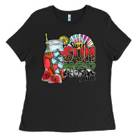 Black sweet summer time Ladies Tee - SublimationCraftShop