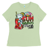 Matcha sweet summer time Ladies Tee - SublimationCraftShop